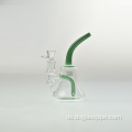 Glas Tabakrohre Glas DAB Rigglas Rauchen Wasserrohr Trockenkraut Ölbrenner Recycler Wasserrohr Öl Bubbler